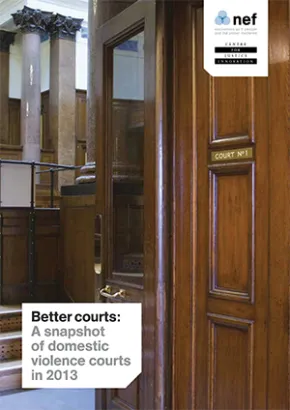 A snapshot of specialist domestic violence courts cover